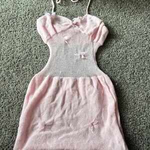 SHEIN Soft Pink Knit Garment